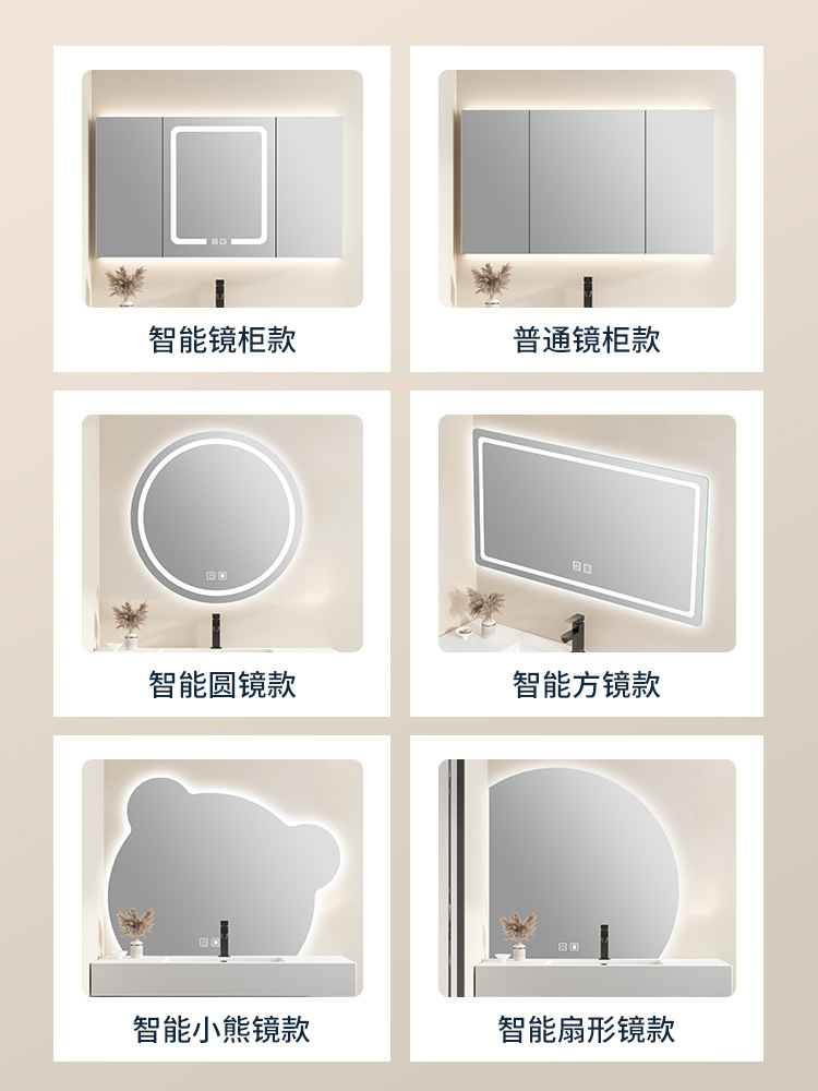 Hotel estilo gabinete de baño combinación Placa de roca integrado cuenca gabinete de baño lavabo cuarto de baño lavabo mesa de lavado