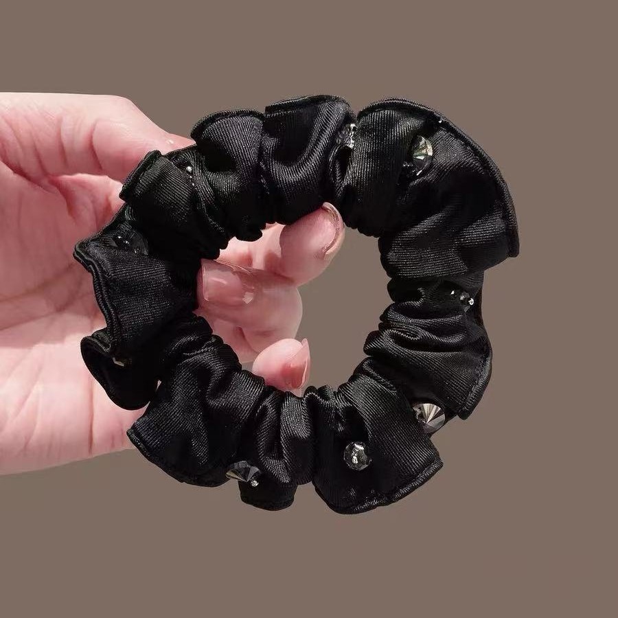 Satin Scrunchie For Women, 2026 New Model, High-end Elastic Hair Tie, High Elasticity Ponytail Holder_voghion.com