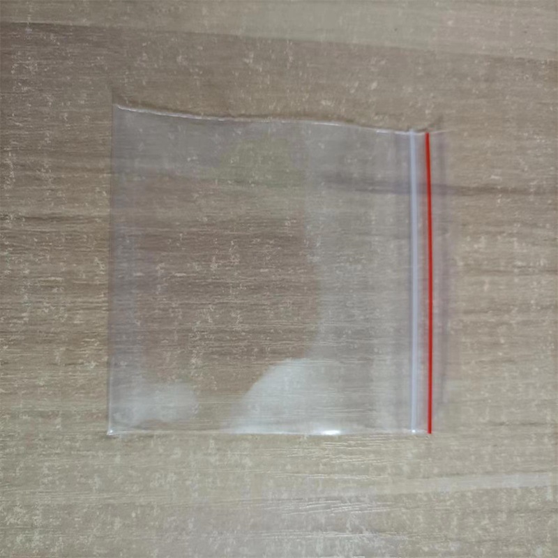 现货供应红边pe骨袋批发 封口包装袋 茶叶封口袋印刷LOGO