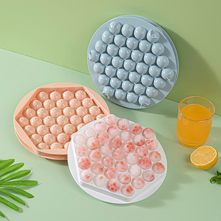 Homemade ice hockey mold frozen ice cube mold refrigerator ice box spherical ice tray household Ice Tray box Ice Box