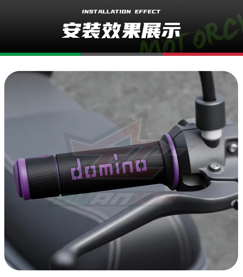 Motorcycle Universal Accessories Modified Handlebar Grips Off-Road Vehicle Anti-Slip Grips A450 Handlebar Grips Factory Direct Sales Cross-Border