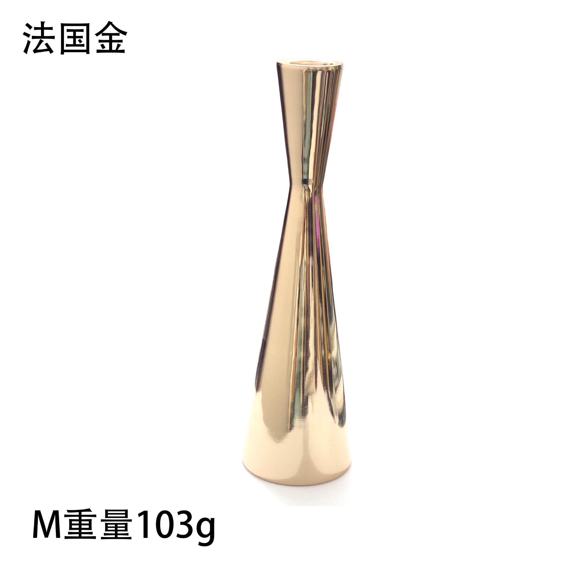 Candelero de lujo ligero dorado nórdico, decoración romántica, hogar, comida occidental, vela individual, cena a la luz de las velas, decoración de mesa creativa