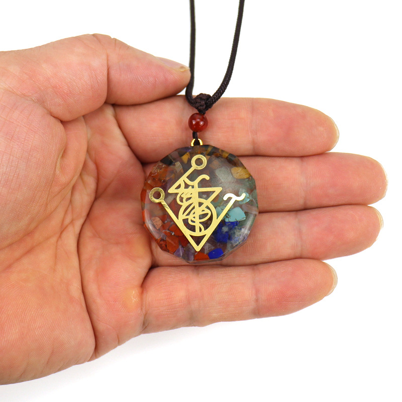 Retro Eye Crystal Handmade Pendant Necklace 1 Piece