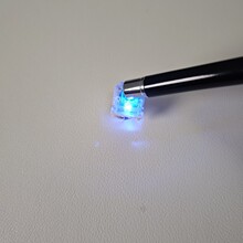 RGB灯蓝轴体LED十字轴高特红轴Z防尘轴青轴机械键盘茶轴解压按键