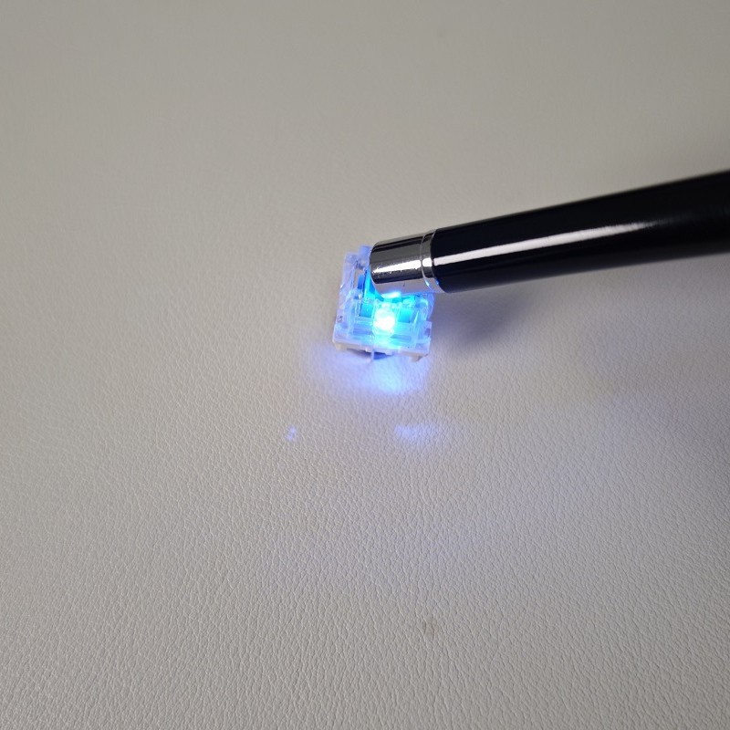 RGB light blue switch LED cross-axis high-quality red switch Z dustproof switch green switch mechanical keyboard brown switch stress-relief key