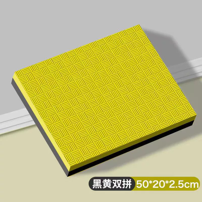 Баланс-пэд, мягкая вставка для шага, 50×20–50×40 см, 2.5–4 см, двухцветный фитнес и йога подушкой