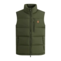 Army Green with Orange Pony Logo