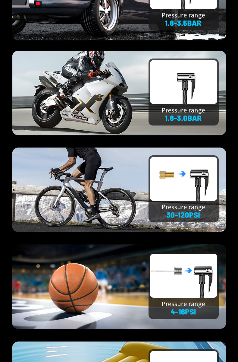 Jump Starter is a cross-border car emergency starting power supply all-in-one device with an air pump and portable car power bank