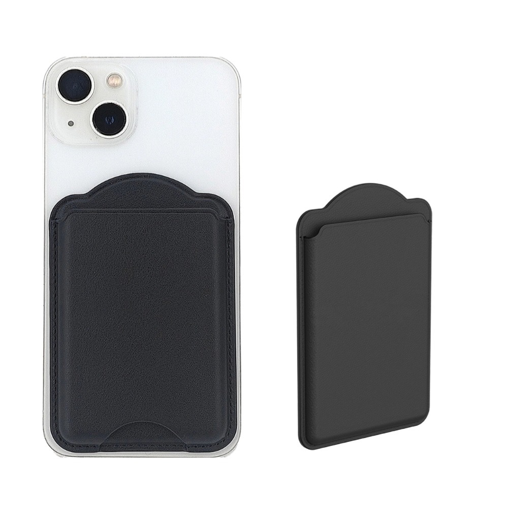 跨境工厂热销适用三星便捷轻薄卡套磁吸magsafa卡包背贴苹果通用