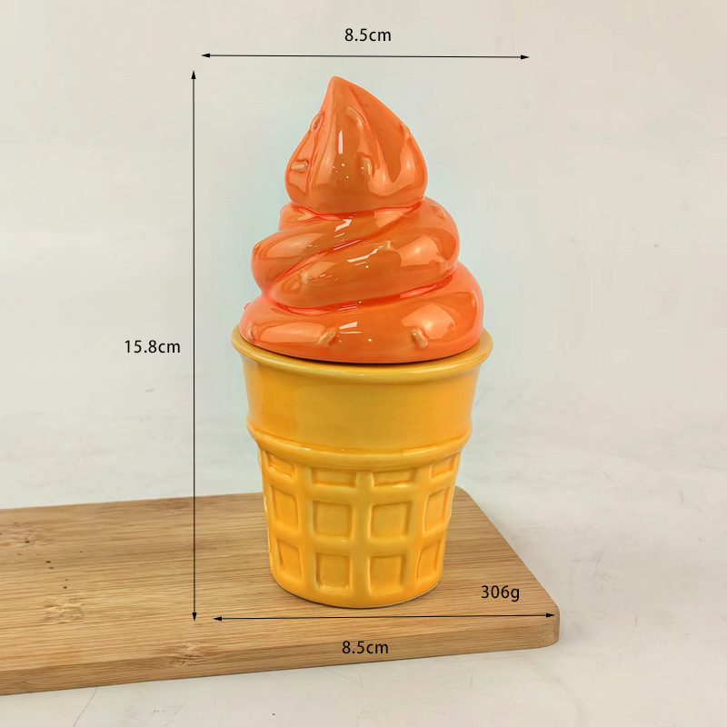 Taza de Cerámica de Helado de Porcelana Blanca Resistente al Calor para Oficina y Hogar image 10