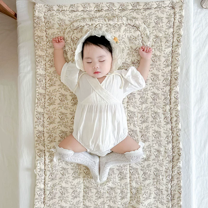 Детский хлопковый матрас, универсальная двусторонняя подушка, стираемая