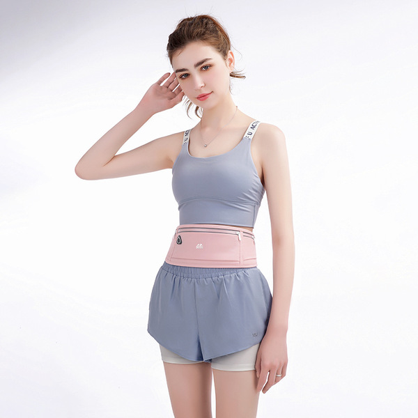 sports capacious waterproof elastic belt bag for men and women for…