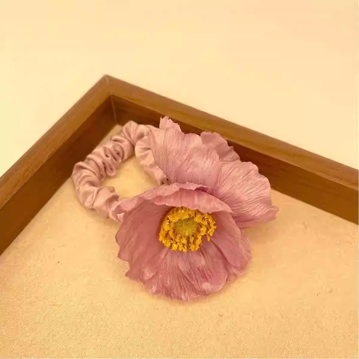 25g Weight Hair Tie, Rubber Band Hair Accessories Type 1 Piece Quantity Weekend, Tea Party Occasion Cloth Material Flower, Horse Pattern All Seasons, Summer Season Women's Gender Sweet, Simple Style Style Sweet Simple Style Women's Flower Horse Cloth Hair Tie Rubber Band 12