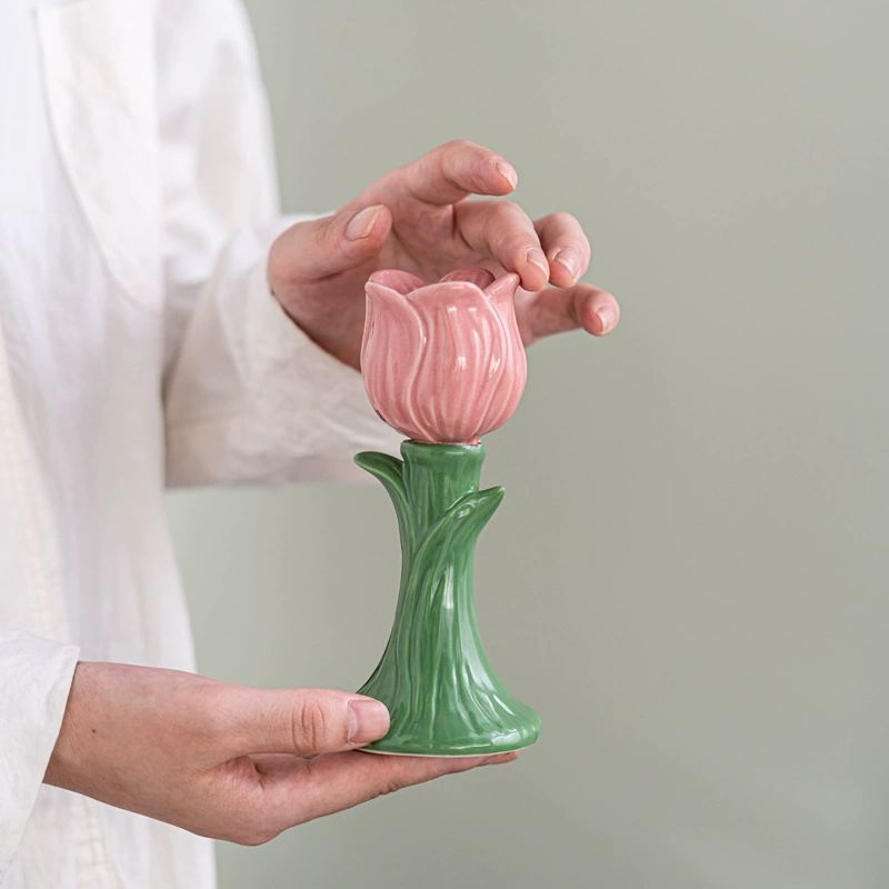 Современная креативная керамическая столовая świe candle?