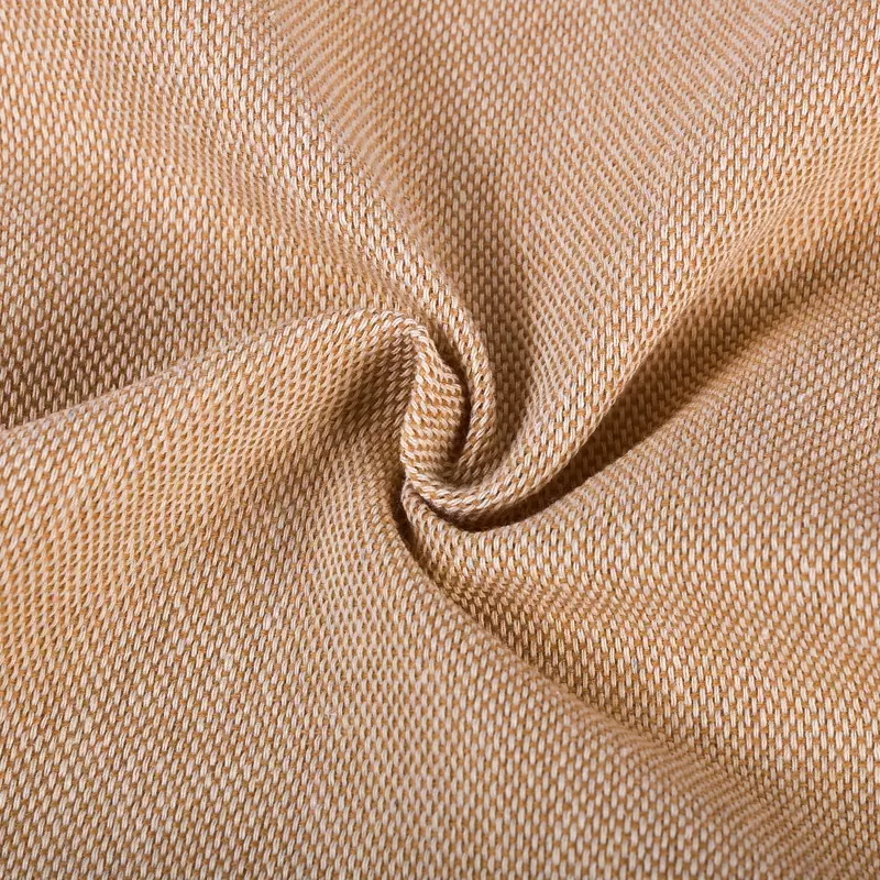 粗斜纹提花粗黄麻布箱包手袋透气棉麻工艺品装饰麻布面料定制收纳