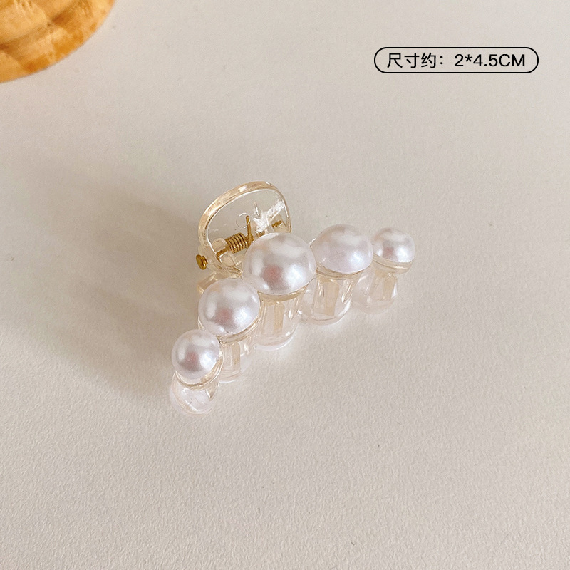 Internet celebridad clip de metal grande clip de tiburón japonés y coreano elegante temperamento espalda Cabeza pelo agarre de alto grado horquilla tocado