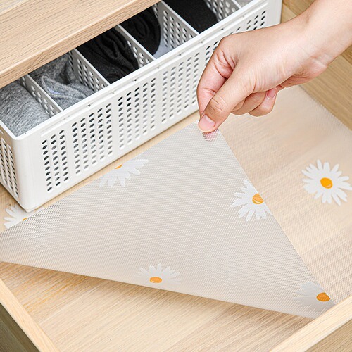 Daisy drawer pad paper cabinet waterproof and moisture-proof pad kitchen cabinet wardrobe shoe cabinet anti-mold anti-oil dirty sticker pad