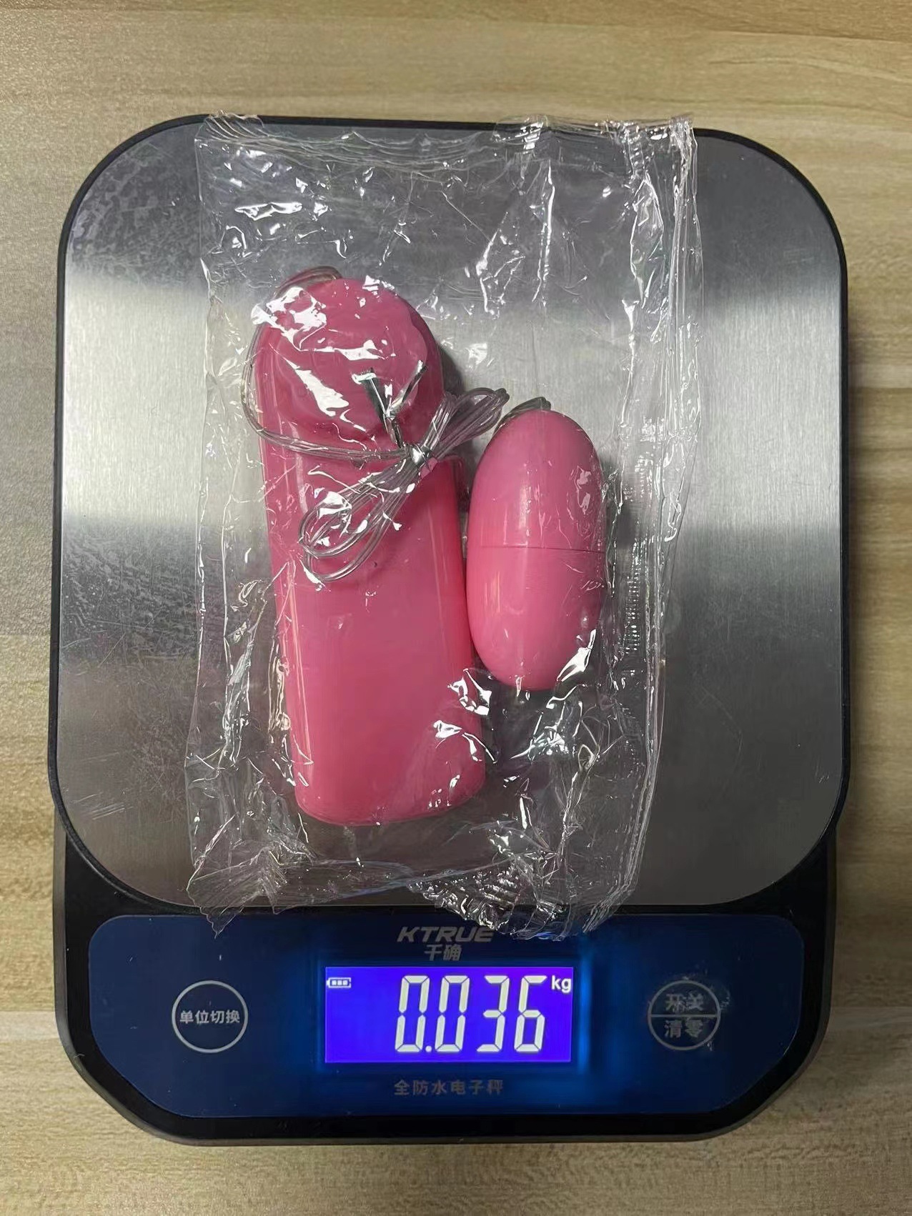 Wired Single Jumping Egg Vibrator, Strong Vibration, Pink, Adult Toy — detail image 6