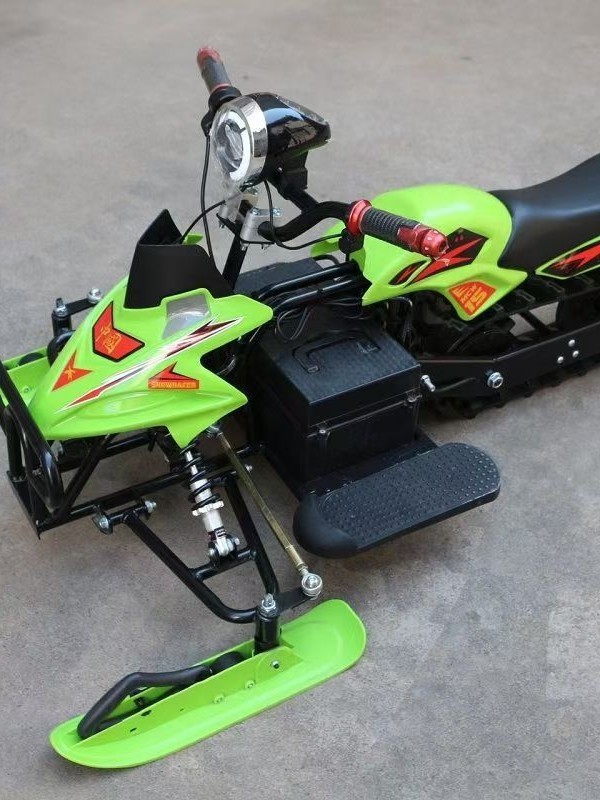 工場直販の新しい電動子供用大人用スノーモービル、クローラーカー、スキーカー、クローラースケートカー|undefined