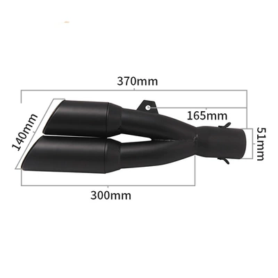 pipe for Vespa Kawasaki | Motorcycle exhaust pipe