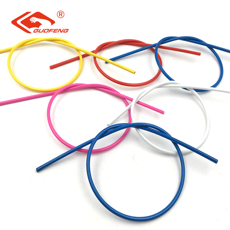 Cuerdas de acero recubiertas de teflón recubiertas de alambre PU cuerdas de alambre recubiertas de color cuerdas de alambre recubiertas de tracción anti-perdidas cuerdas de alambre recubiertas