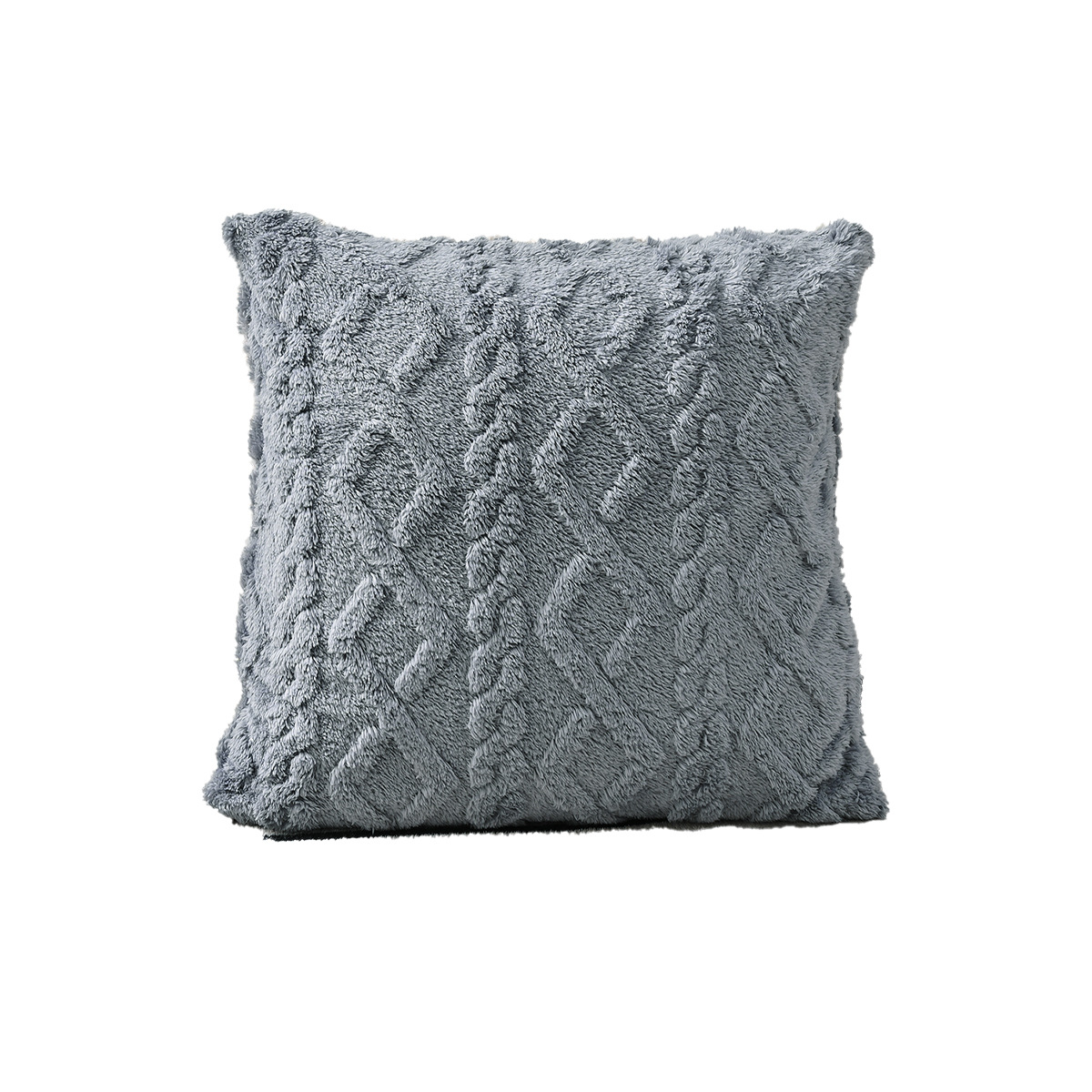 Funda de respaldo para sofá de una cara, venta caliente transfronteriza, cómoda, moderna y simple, diseño de trenza torcida (jacquard), sin relleno.