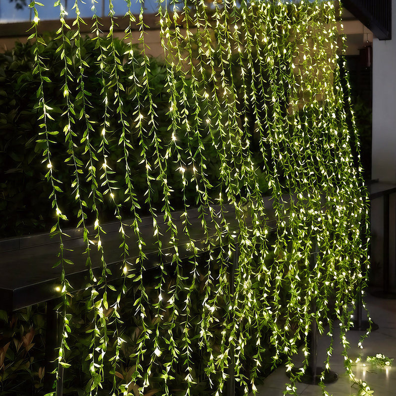Solar Outdoor Lights Led Wicker Curtain Lights New Style Garden Lights Waterproof Home Atmosphere Decorative Lights with Internet Celebrity Features Solar Outdoor Lights Led Wicker Curtain Lights New Style Garden Lights Waterproof Home Atmosphere Decorative Lights with Internet Celebrity Features