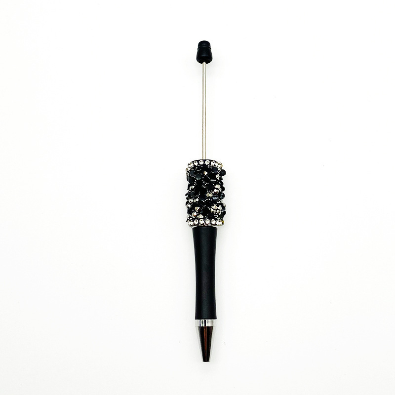 DIY Resin Sequin Beaded Pen Ins Macaron Crystal Gravel Ball Pen Live Broadcast Hot Sale Gift Stationery Wholesale