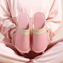 真皮包头皮面拖鞋男女家居家用室内纯牛皮软底防滑棉拖鞋批发