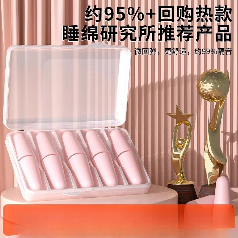 Soundproof Earplugs, Anti-Noise, Sleep, Soundproof, Study, Dormitory, Noise Reduction, Silent Earplugs