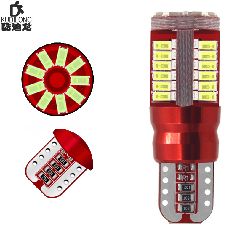 Factory Direct Sale New High-Lumen Car LED Side Marker Light W5W T10 3014 57SMD