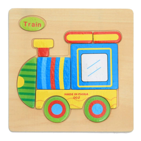Three dimensional train
