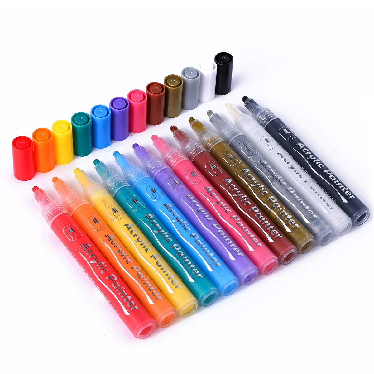 Acrylic, marker, waterproof ceramic set, drawing pens, 96 colors, graffiti