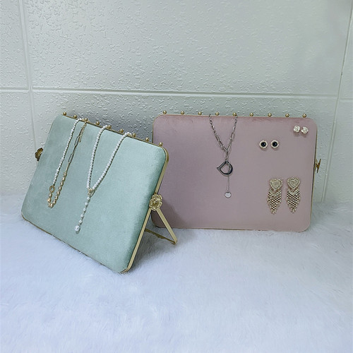 New arrivals AB side plum blossom screen necklace display stand earrings brooch display stand optional two-color combination