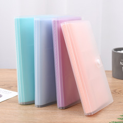 Instant Camera Card Holder for Both Men and Women, Multi-Card Slot Name Card Case, Train Ticket and Movie Ticket Bank Card Fan Collection Small Card Organizer