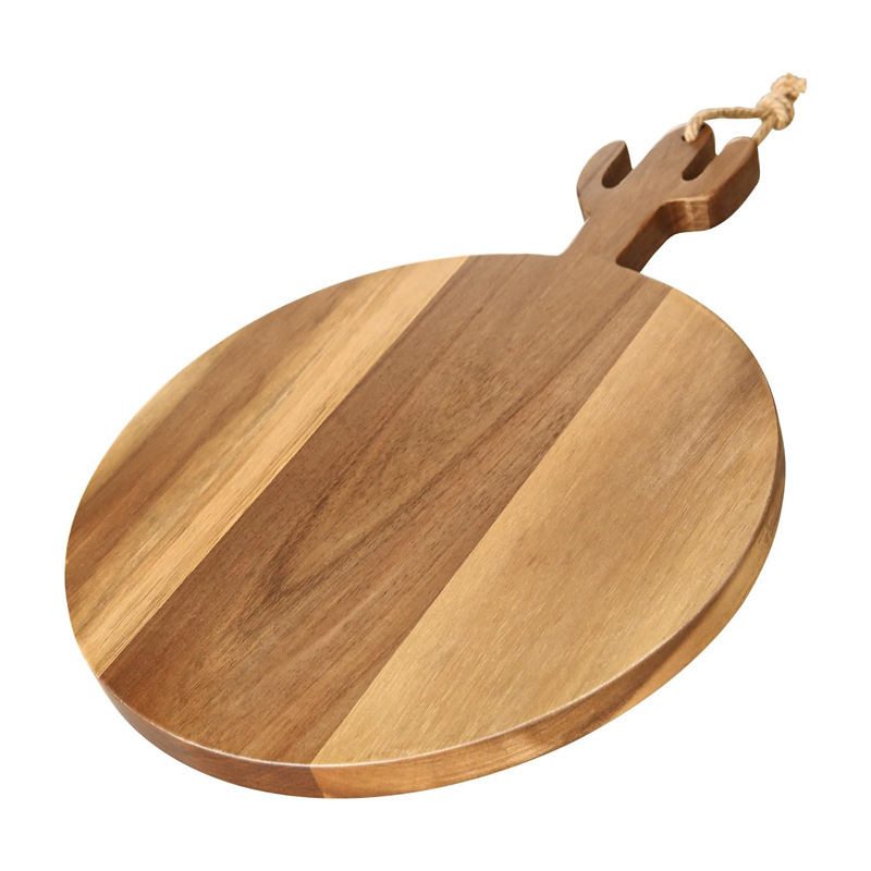 Tablero de cortar de madera tablero de corte creativo del hogar que cuelga multi-funcional tabla de cortar QUESO Tabla de queso bandeja de aperitivos en la tienda