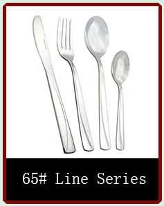 65# Line Series HongShun stainless steel cutlery set manufacturer supplier