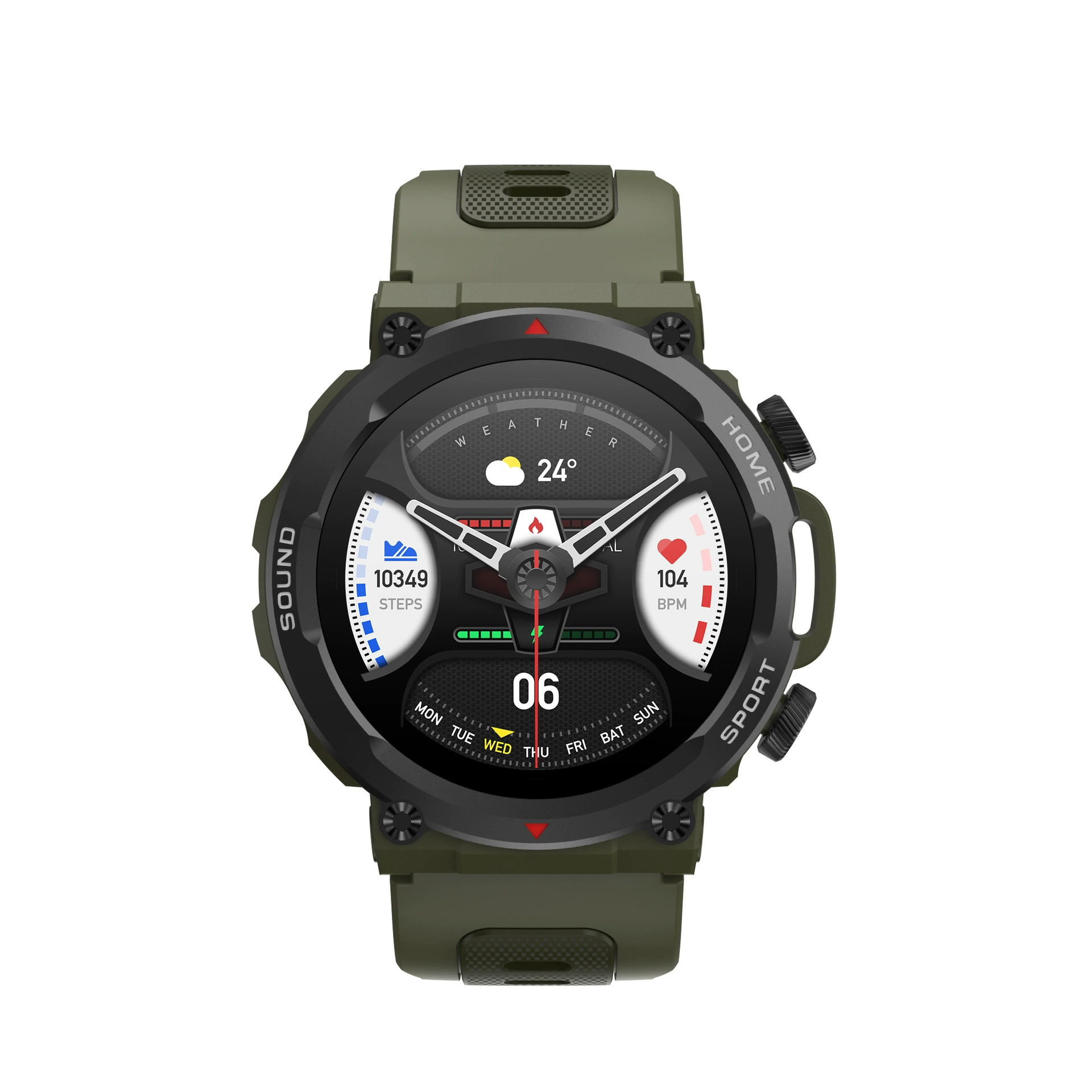 Cross -border S56T умные часы с Bluetooth-выбором вызова, монитор сердечного ритма, активный отдых, многофункциональные телеметрические возможности, кислород крови, три защиты