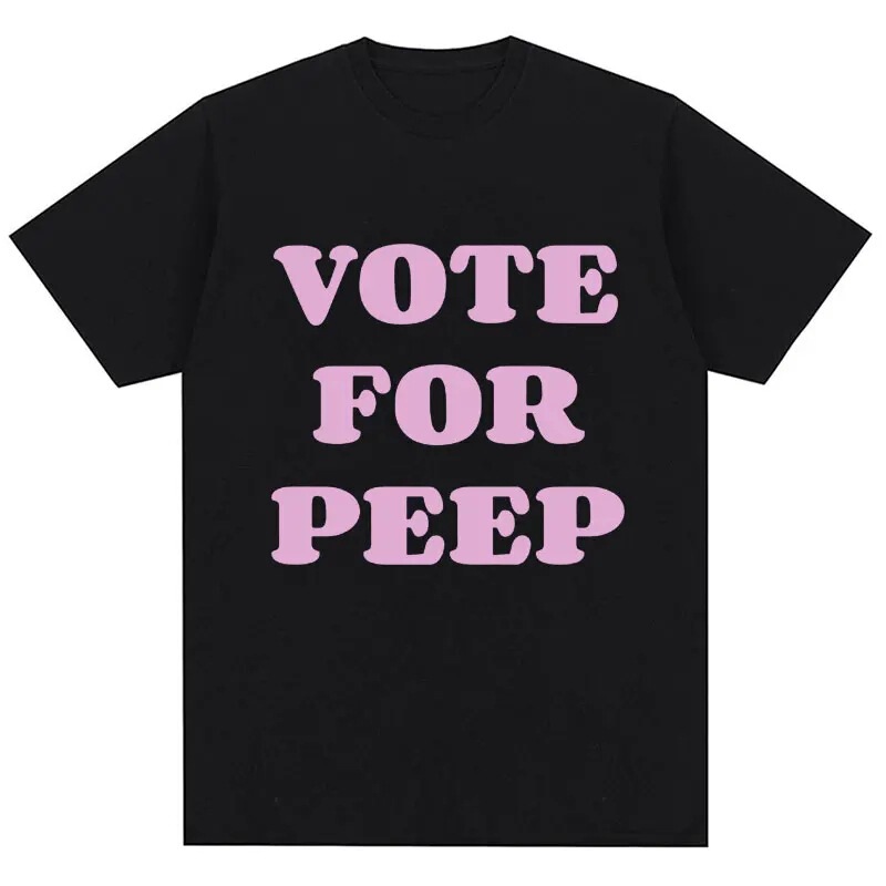 Rapper Lil Peep T-Shirt Funny Vote for Peep Unisex T-Shirt Fashion Hip-Hop High-Quality Cotton Super