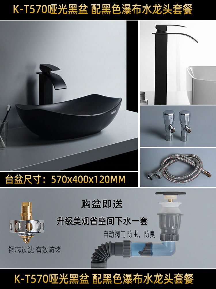 Cerámica creativa lavabo lava