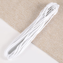 本白色现货包芯八股棉绳6mm手工diy服装裤腰绳帽绳辅料实心棉绳