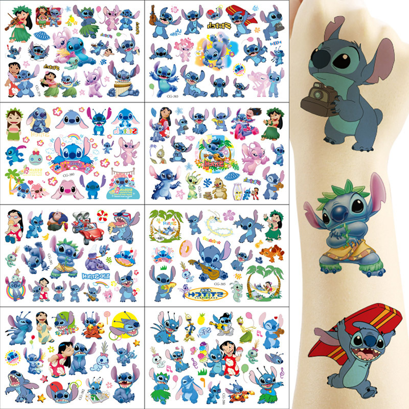 Stitch Stitch Alien Dog Tattoo Sticker Children's Tattoo Sticker Birthday Party Tattoo Sticker Water Transfer Sticker Stitch Stitch Alien Dog Tattoo Sticker Children's Tattoo Sticker Birthday Party Tattoo Sticker Water Transfer Sticker