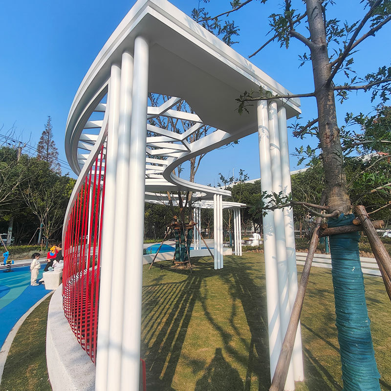 廊架凉亭钢结构