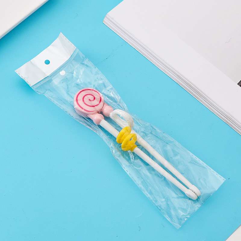 Pink lollipop chopsticks