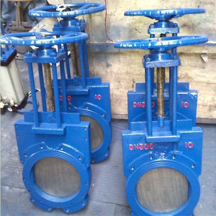 Z73X-10C DN600厂家供应铸铁耐磨浆液阀阀门专业刀闸阀插板阀