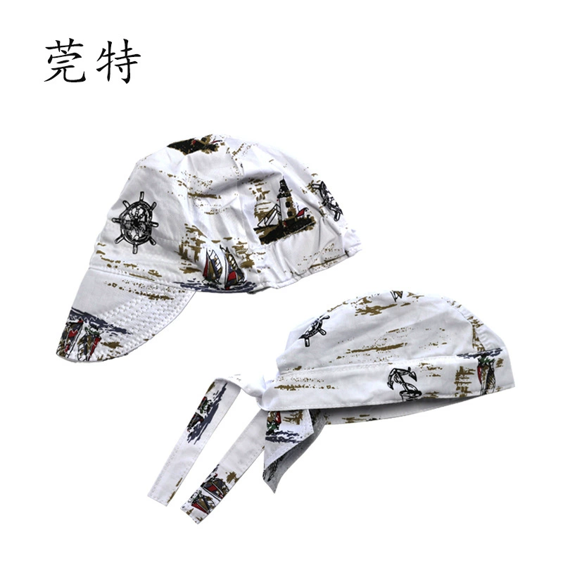 Guante GT1520 Морской колпачок из чистого хлопка 1521 Регулируемая модная дышащая Внутренняя сетка Пылезащитная крышка сварщика