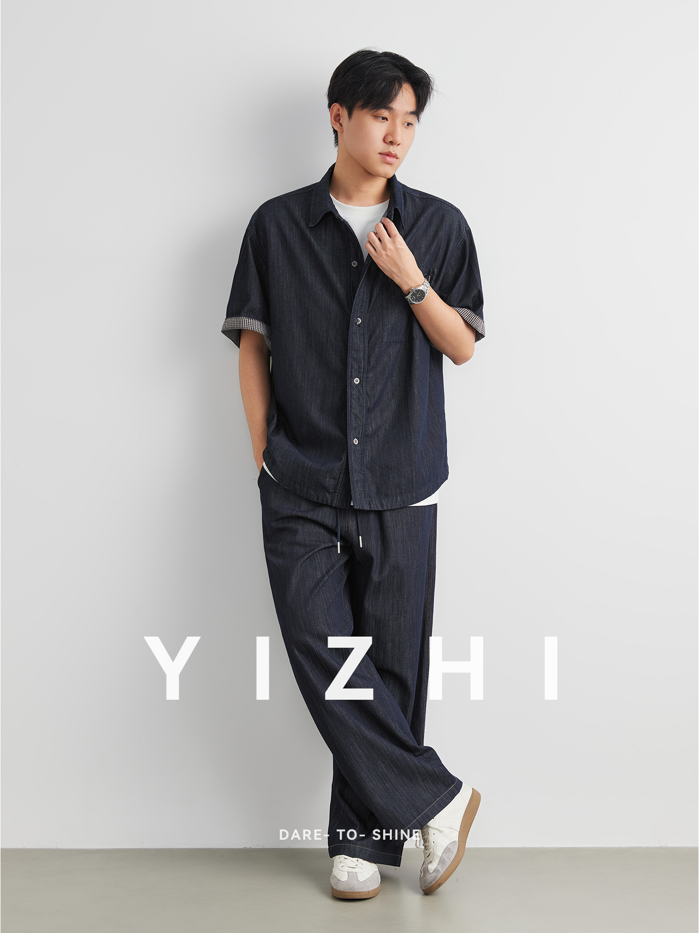 Chất liệu Vải denim Lyocell (Tencel) mềm mại, thoáng mát