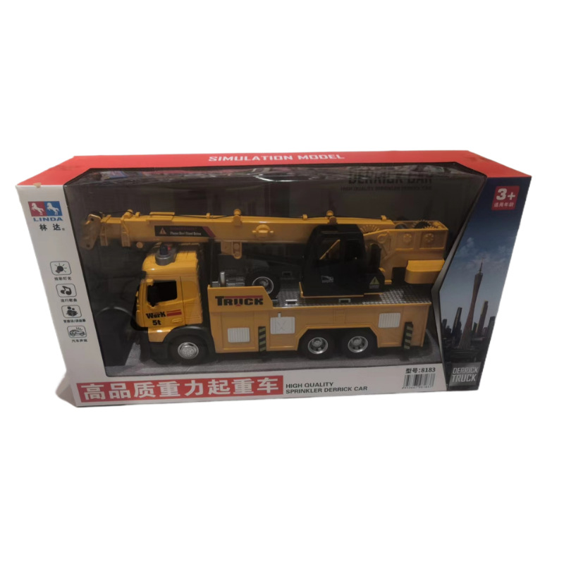 Linda historia contando la inercia del coche de juguete de los niños ingeniería de la música coche de bomberos policía coche mezclador camión vehículo todoterreno al por mayor
