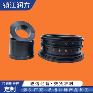 Mc Nylon Processing Parts, Anti-Static Oil-Containing Self-Lubricating Nylon Block, Washer Wear-Resistant Pa66 Special-Shaped Parts