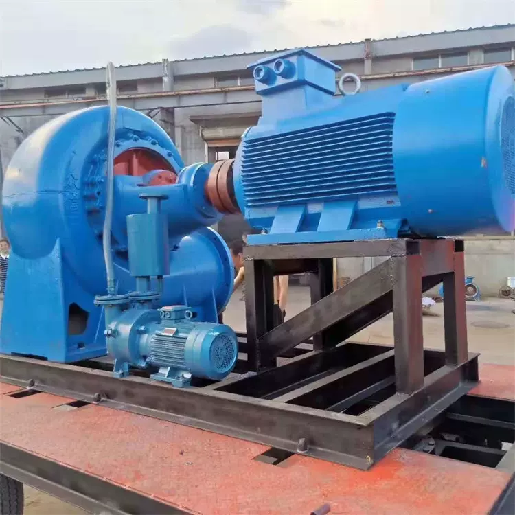 HW混流泵大流量电机排涝抗险农用灌溉高扬程卧式市政救险抽水禹工